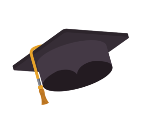 Illustration of a graduation cap